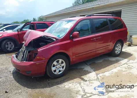 2010 Kia Sedona Lx z USA, uszkodzony, nr VIN KNDMG4C3XA6349255